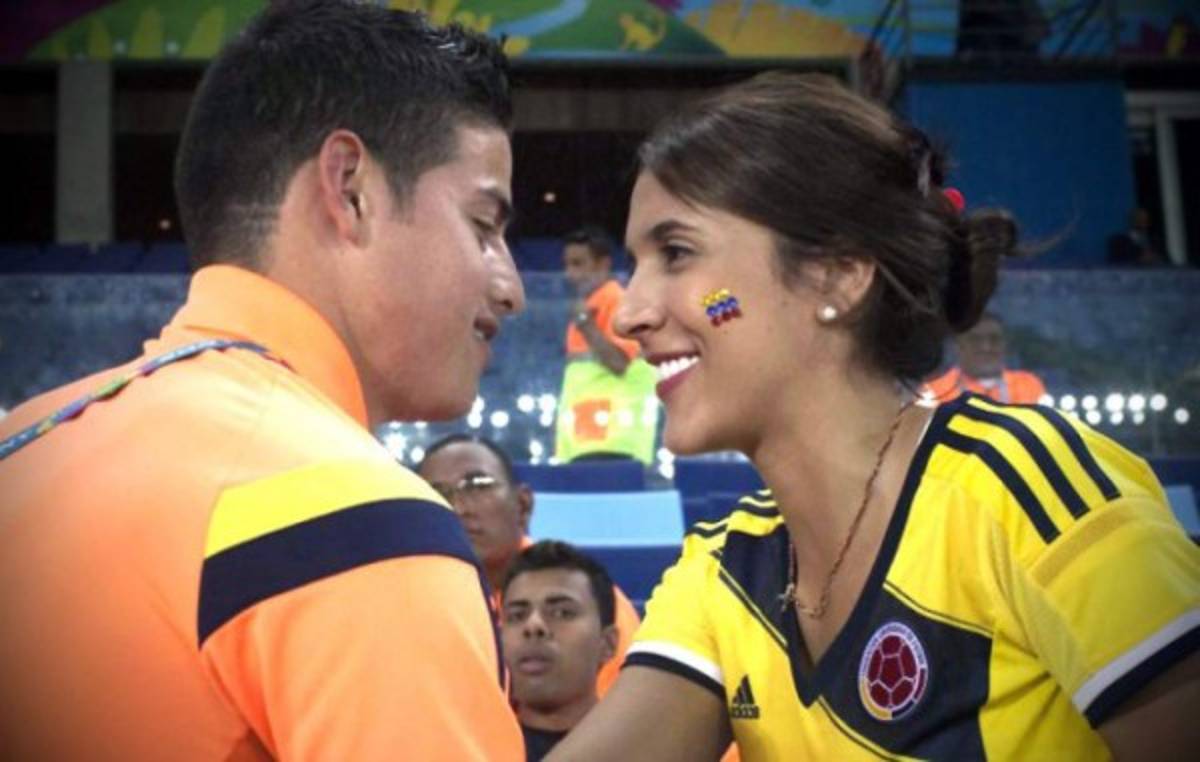 Las fotos que publicó la novia de James Rodríguez para demostrar que no es 'fea'