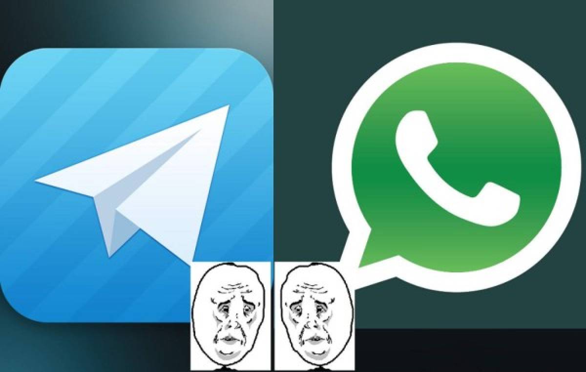 Telegram, rival de WhatsApp, también se quedó colgado