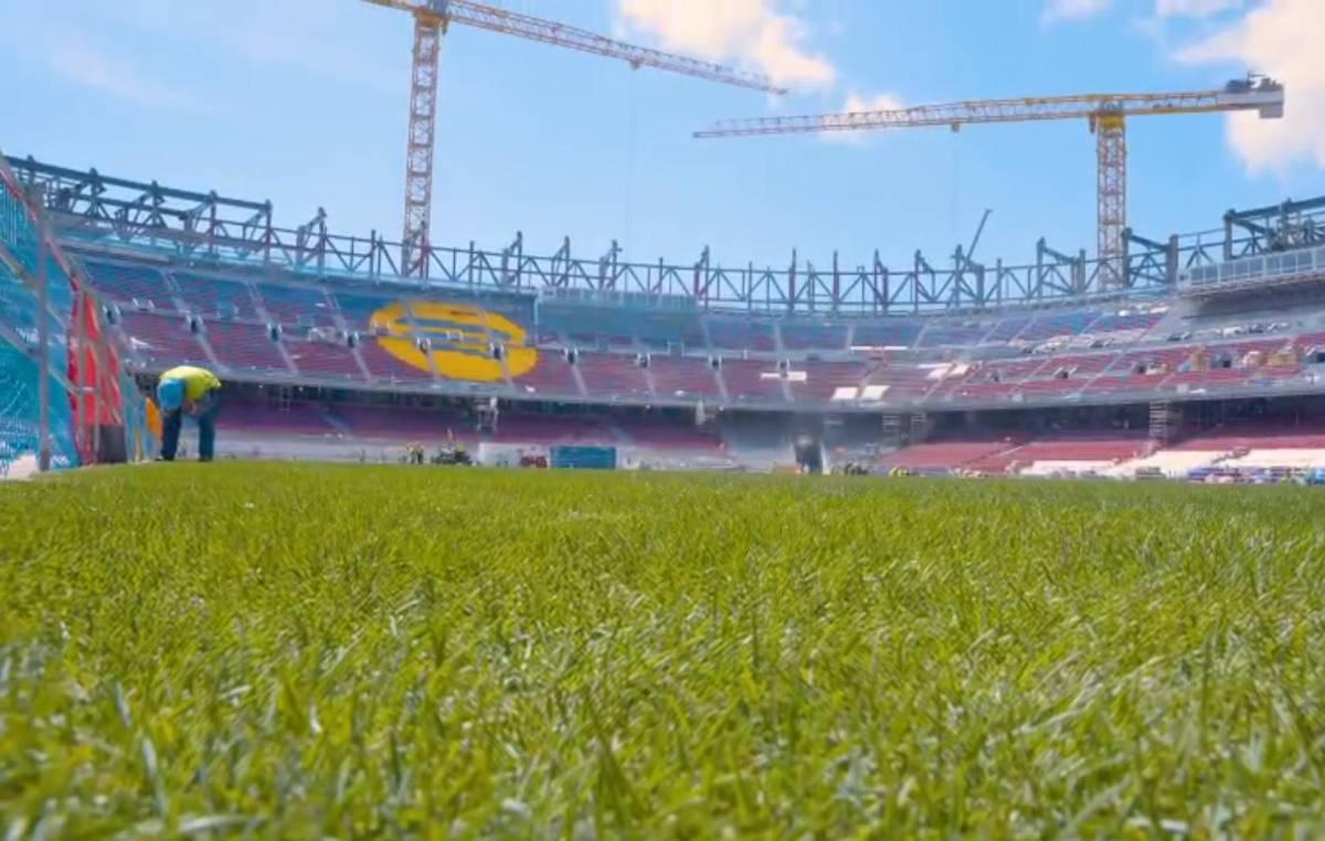 Así avanzan los trabajos del nuevo Camp Nou, casa del FC Barcelona