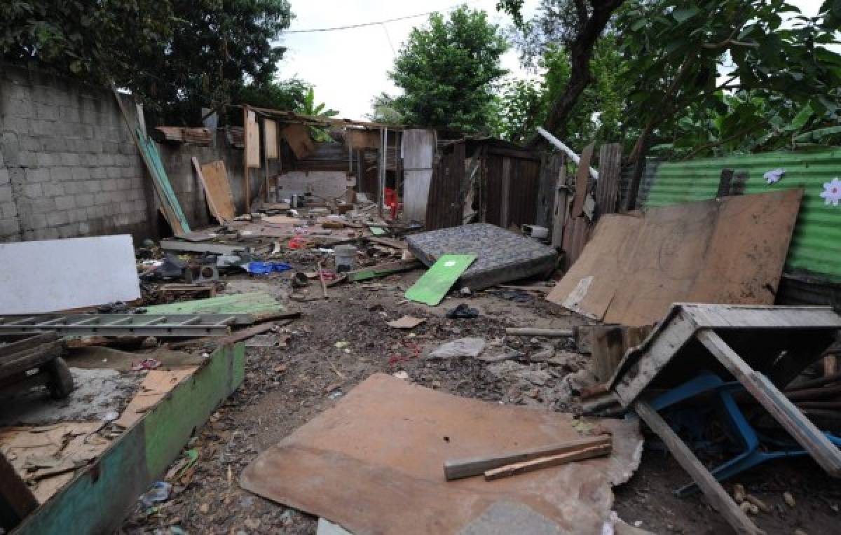 Desoladas lucen las calles de colonia Reparto Lempira sitiada por mareros