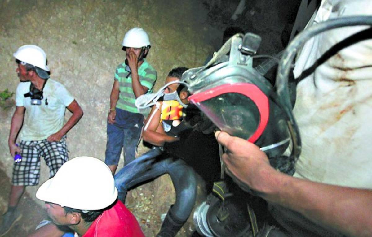 Desalentador pronóstico para mineros soterrados