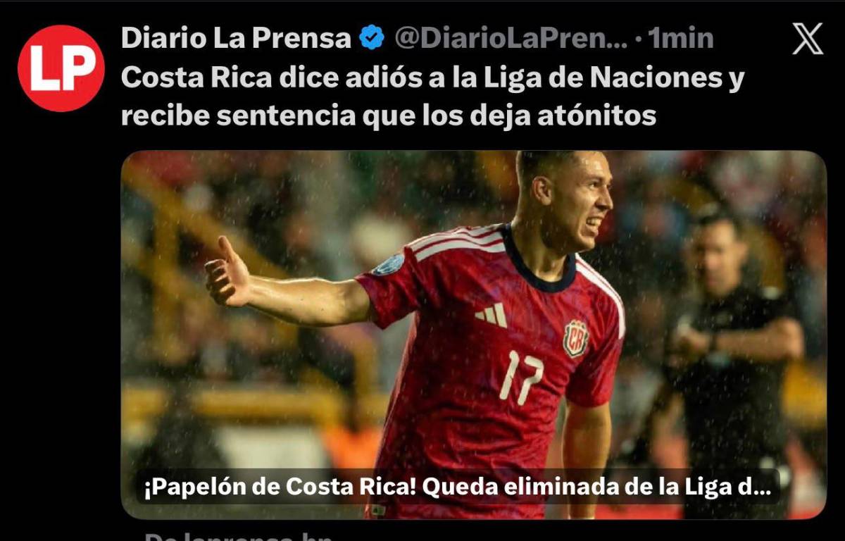Prensa explota tras eliminación de Costa Rica en Concacaf: Una mancha la peor de la historia