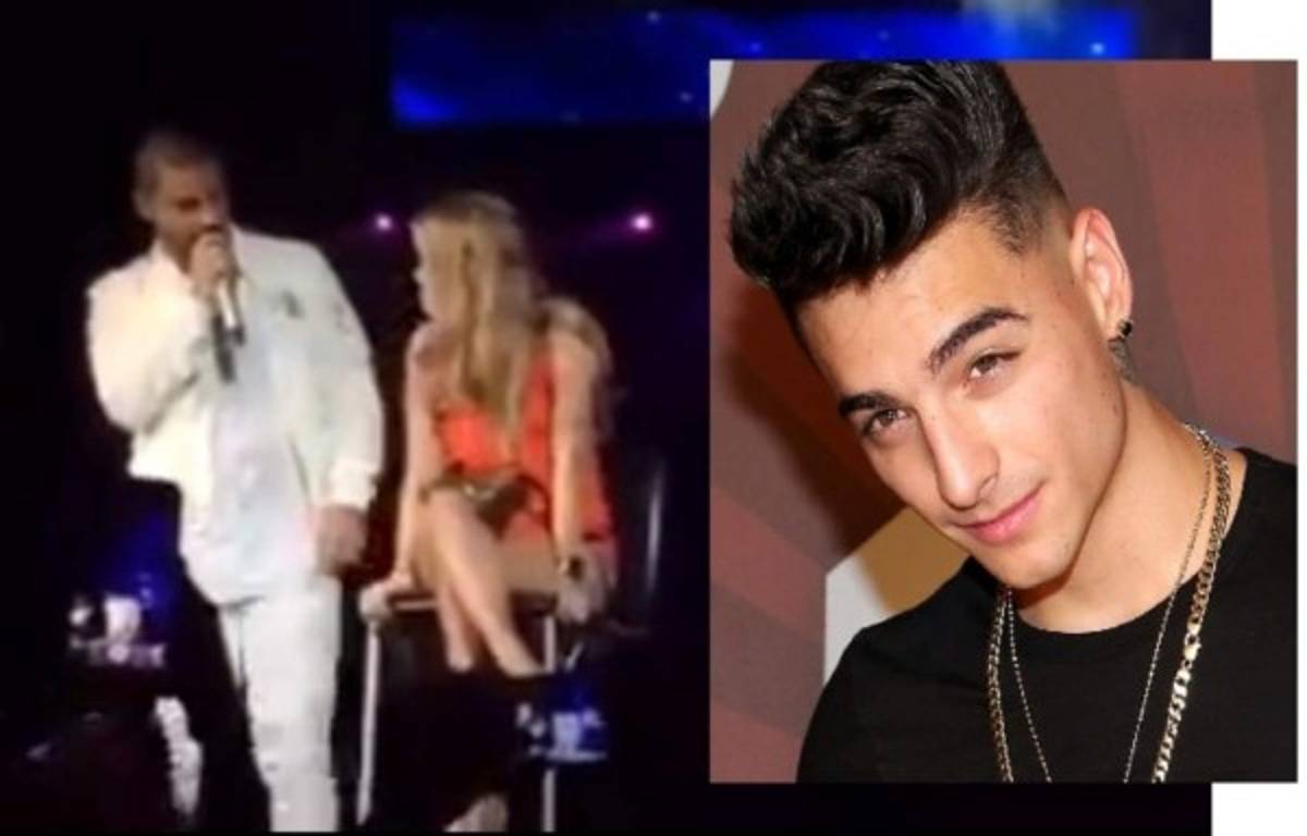 Fanática rechaza un beso de Maluma en pleno concierto