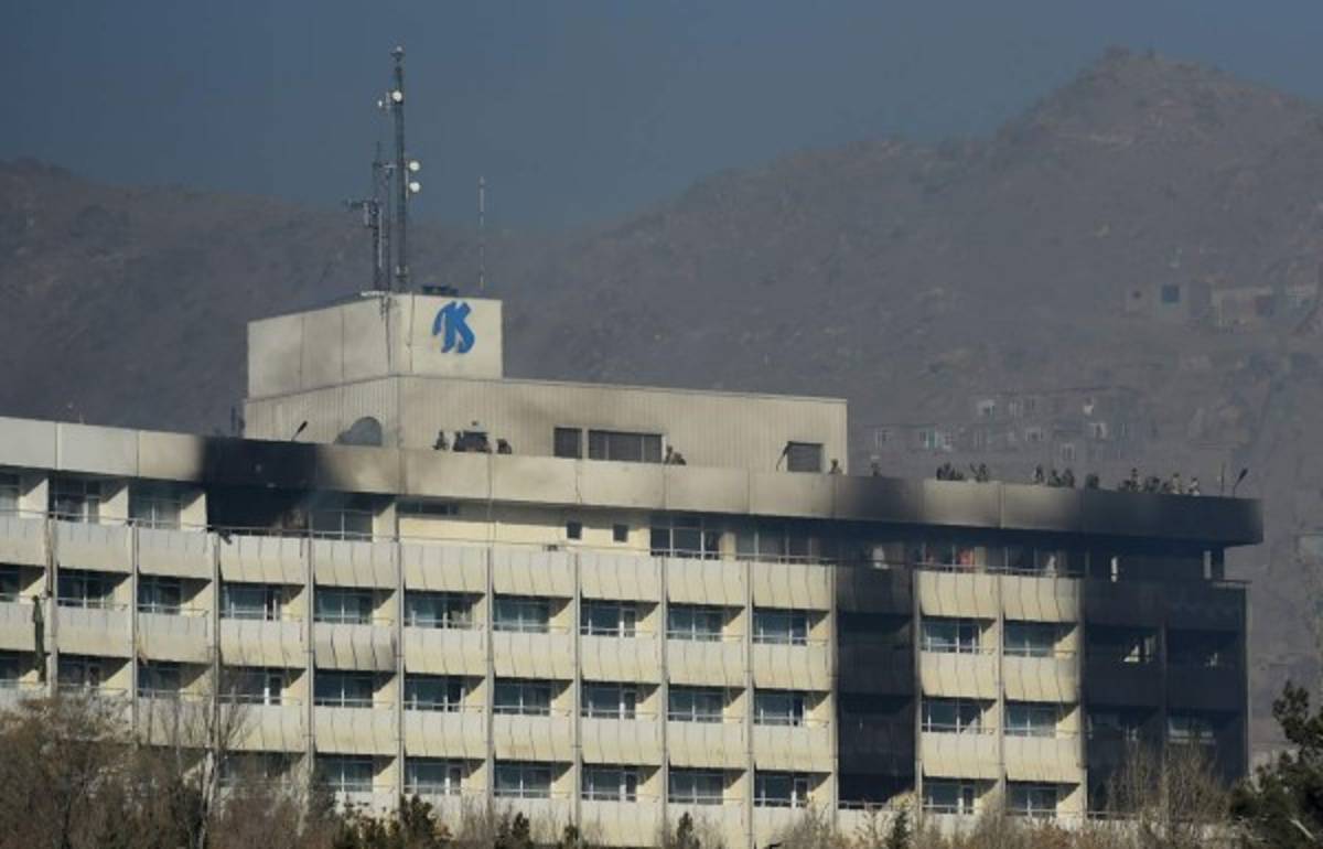 Al menos 40 muertos en el ataque al hotel Intercontinental de Kabul