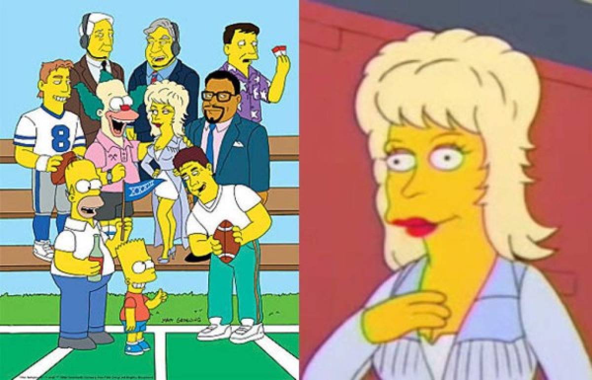 Famosos que han aparecido en Los Simpson