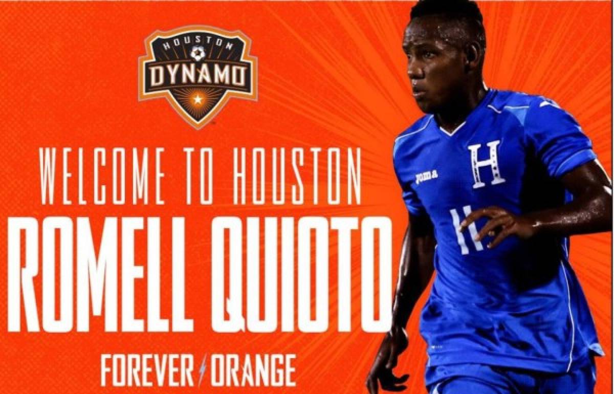 Houston Dynamo oficiliza contratación de Romell Quioto