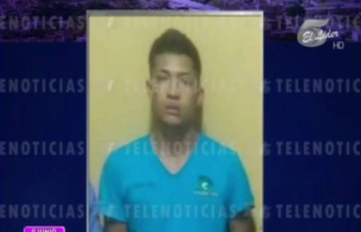 El sospechoso fue capturado por elementos de la Dirección Policial de Investigación (DPI).