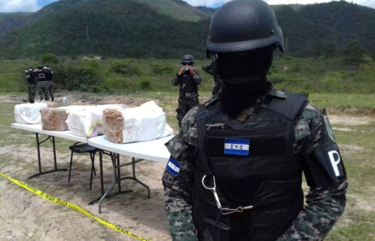 Queman cocaína valorada en más de 55 millones de lempiras en la capital