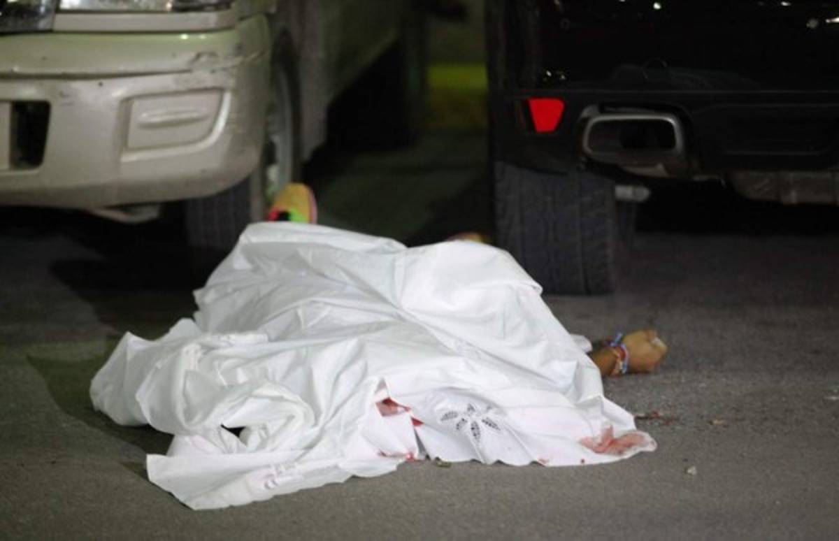 Fotos: Arnold Peralta y la escena del crimen