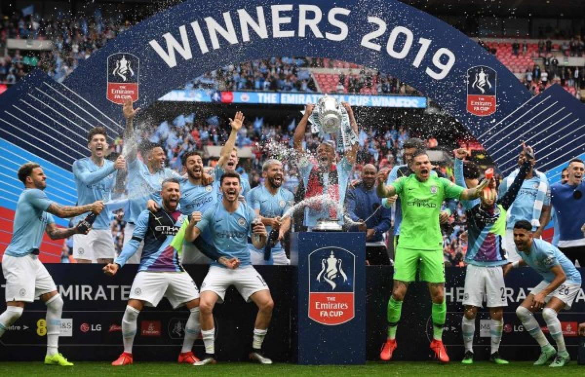 Manchester City gana Copa FA y arrasa con todos los trofeos en Inglaterra