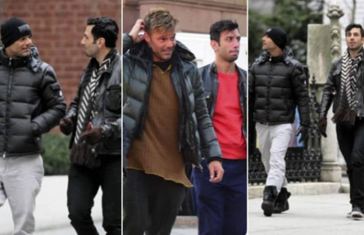 Difunden imagen prohibida del novio de Ricky Martin