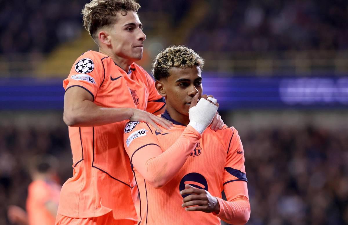 Polémica en el VAR, Lamine Yamal se quita el embrujo y Barcelona sufre en Champions League