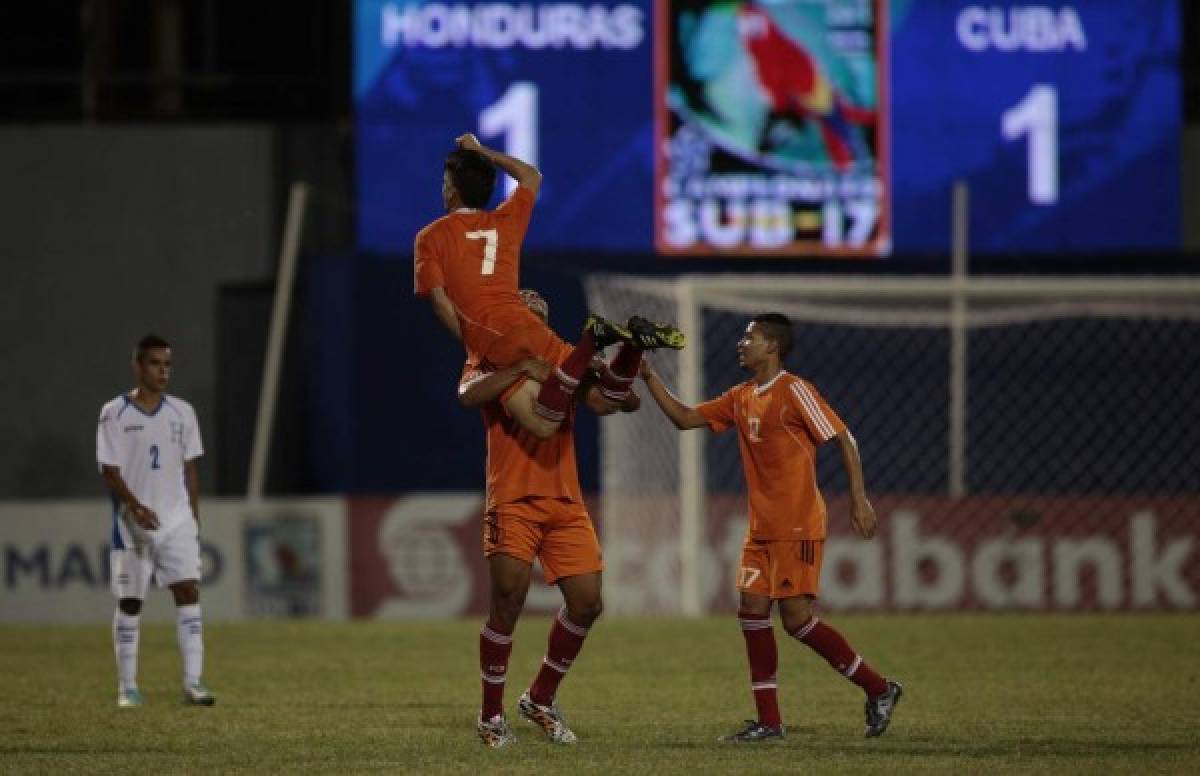 Honduras saca empate ante Cuba