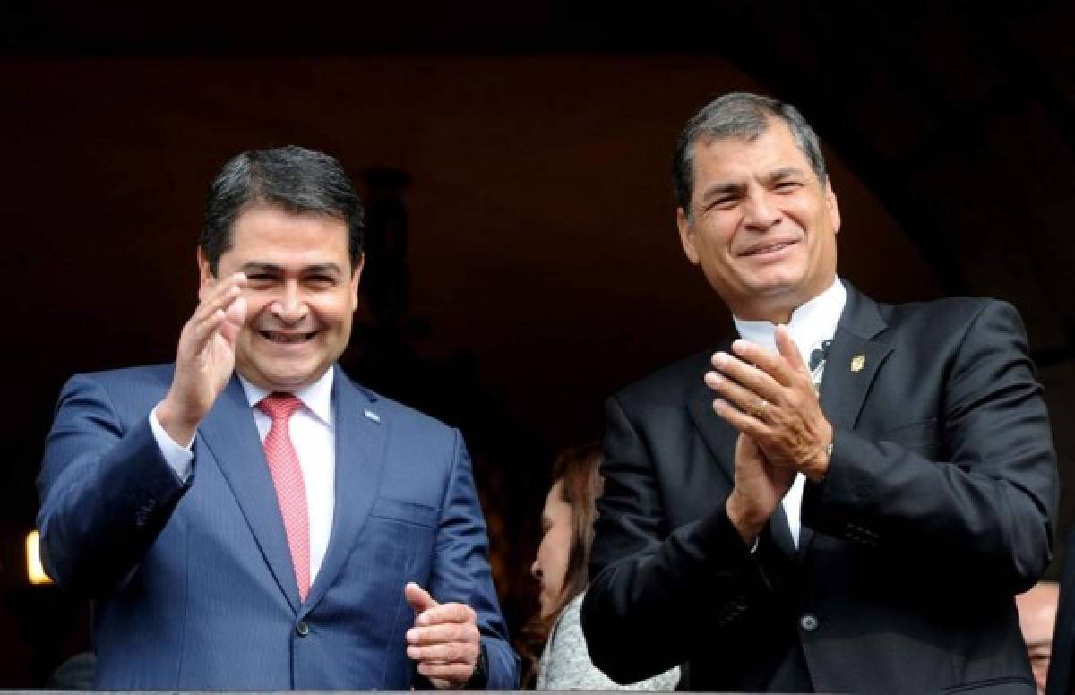 Rafael Correa suspende visita a Honduras