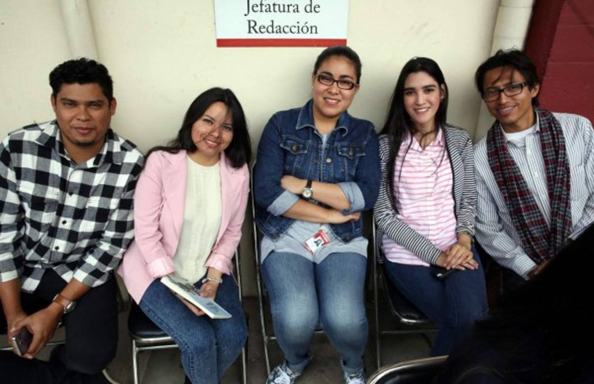 Eduard Rodríguez, Maritza Núñez, Samaí Torres, Lourdes Alvarado y Euclides Valdés.