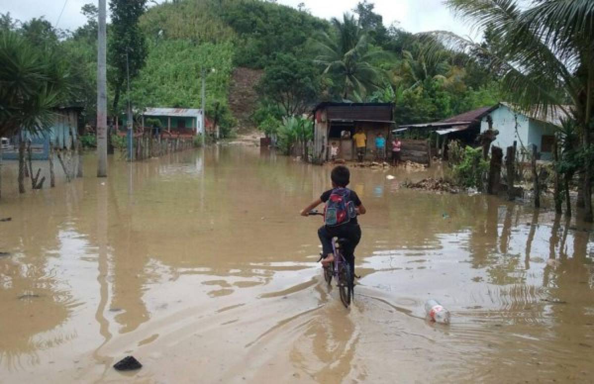 Lluvias dejan más de 2.000 afectados el fin de semana en Guatemala