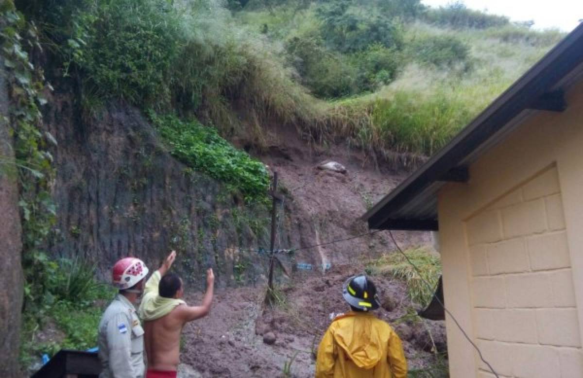 Honduras: Lluvias comienzan a dejar daños en distintos puntos del país