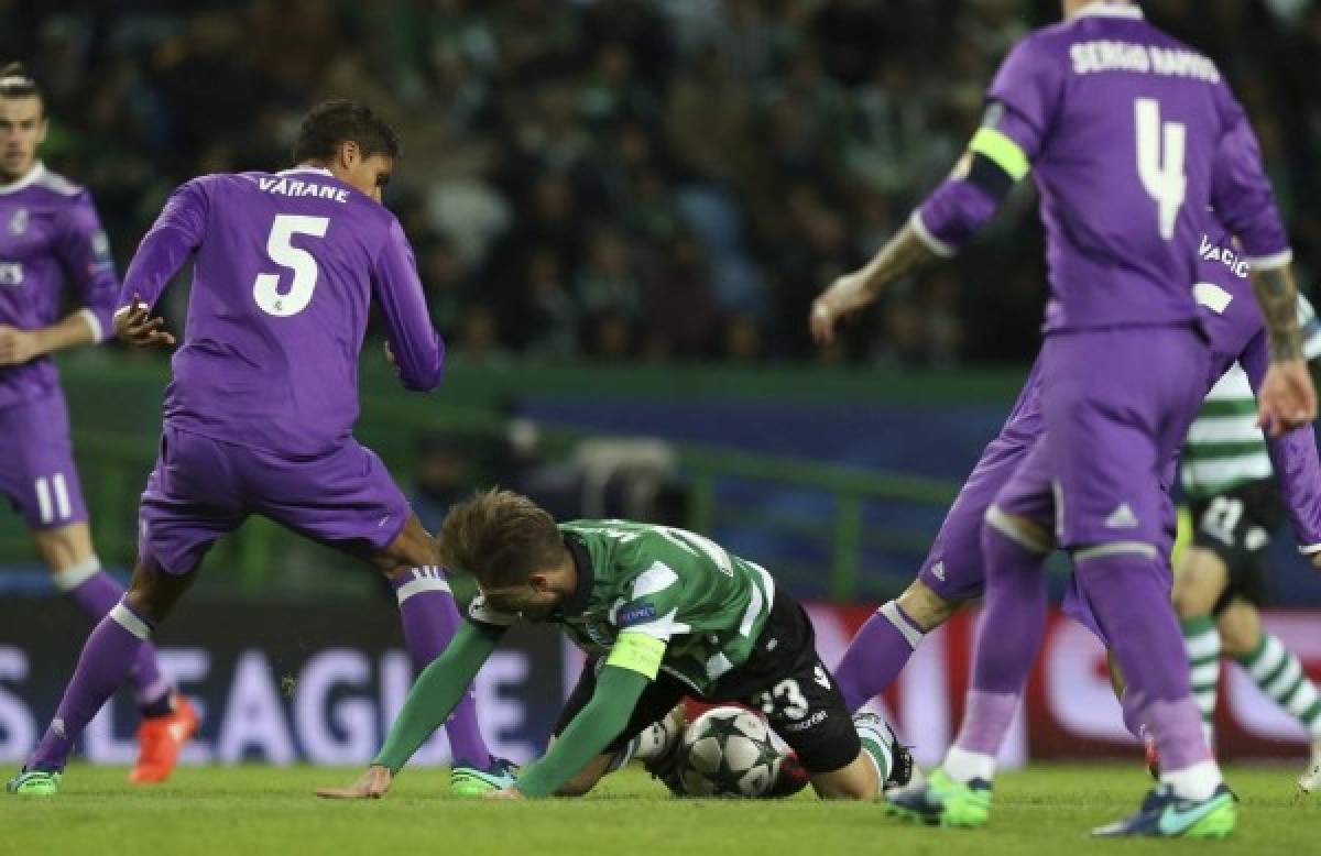 Real Madrid le ganó a domicilio al Sporting de Lisboa e inscribió su nombre en octavos