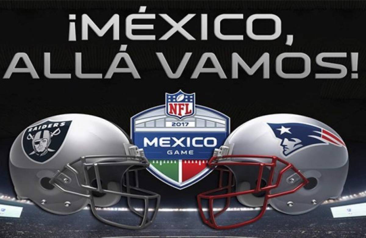 El juego enhtre Raiders y Patriots será en el Azteca de México (foto: Internet)