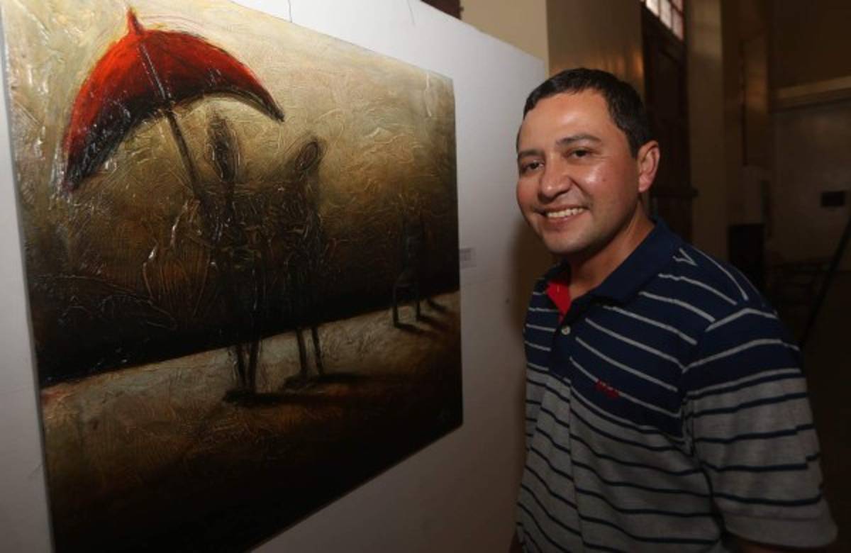 Cátedra de pinceladas y de talento catracho