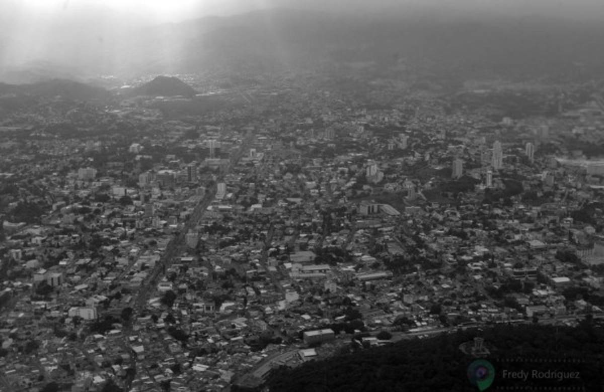 Tegucigalpa en blanco y negro