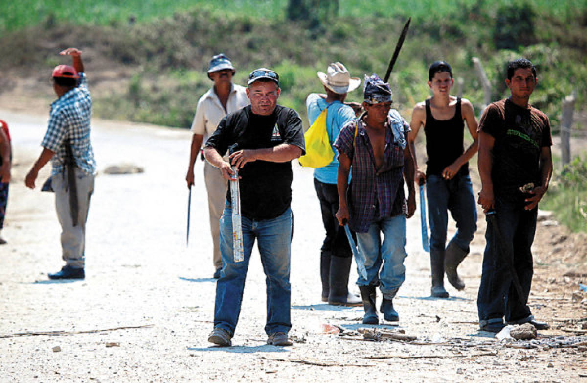 Masivas invasiones de tierras en Honduras