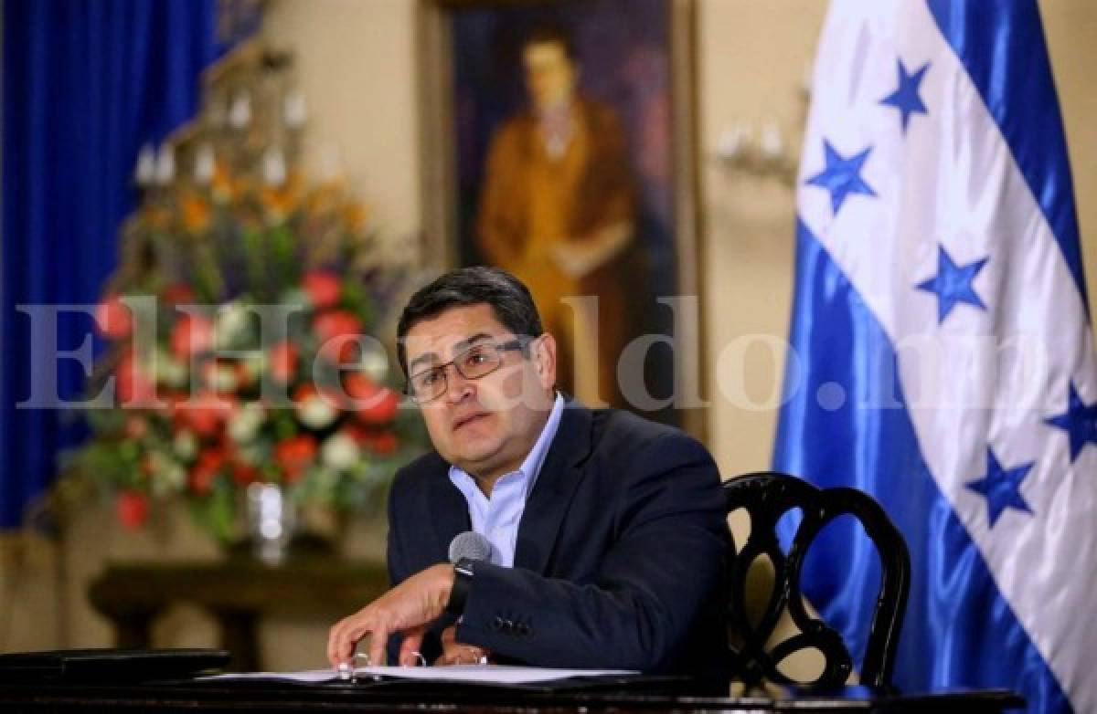 Juan Orlando Hernández: 'Quiero dejar claro que no he aceptado una candidatura'   