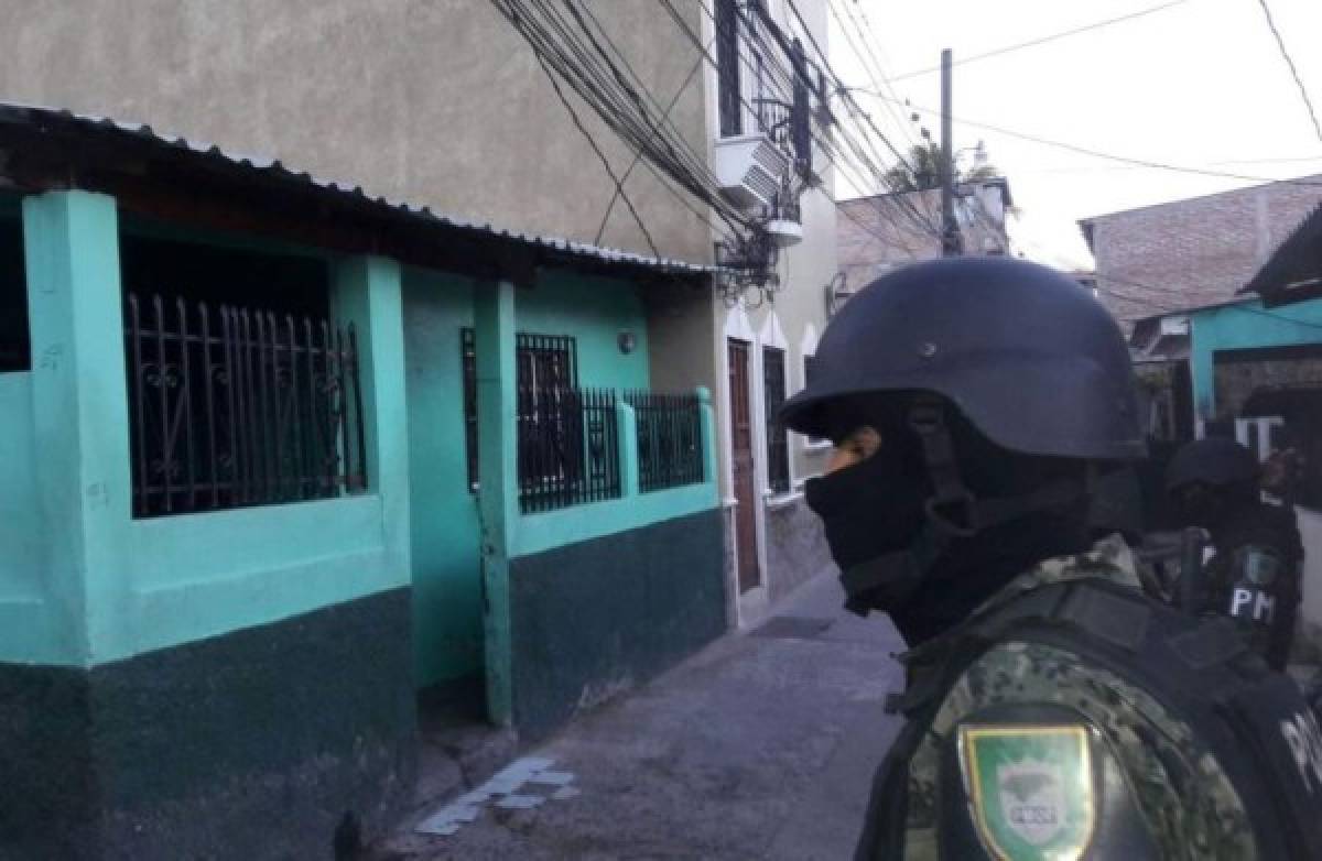 Realizan allanamientos y decomisos en 18 departamentos de Honduras