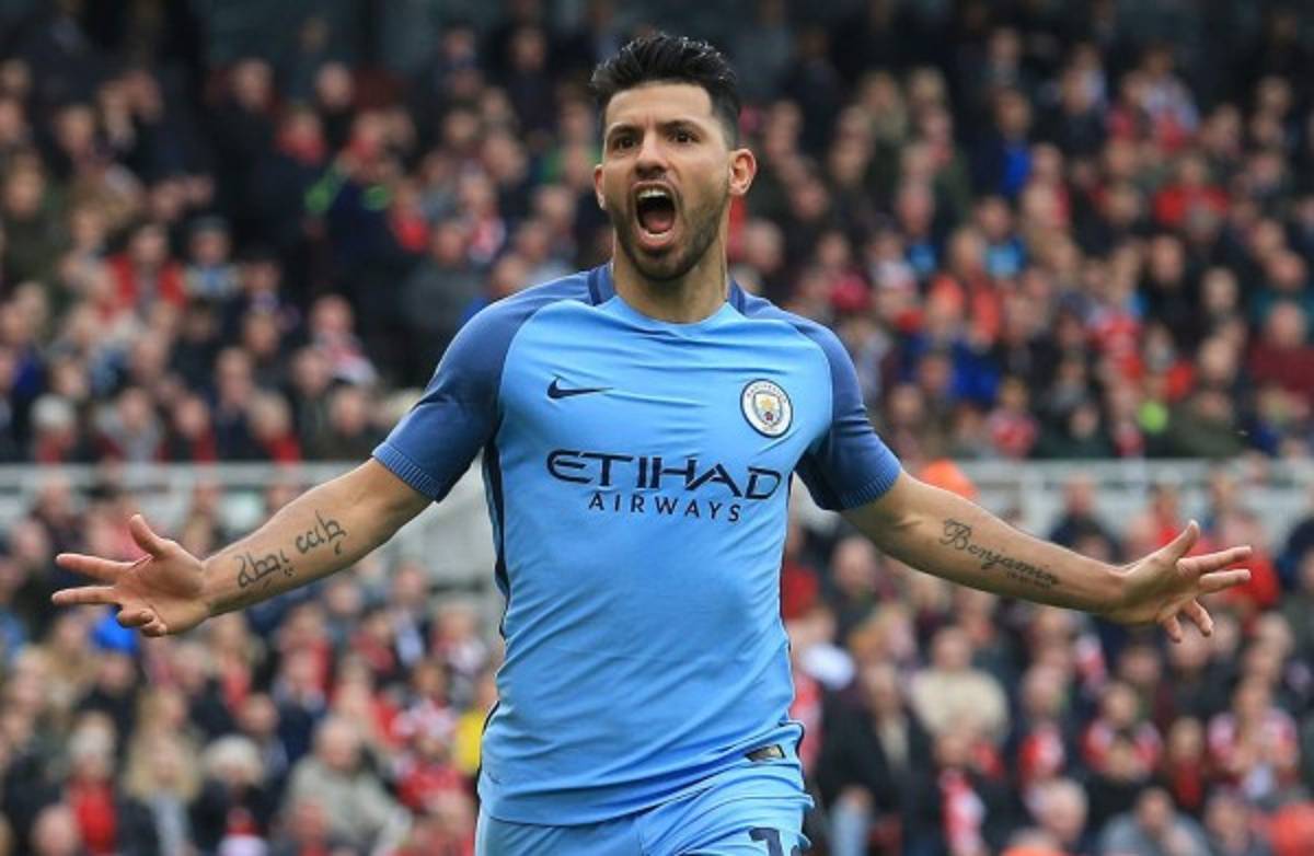 Kun Agüero se acerca a la cabeza de la tabla de goleadores de la Premier League