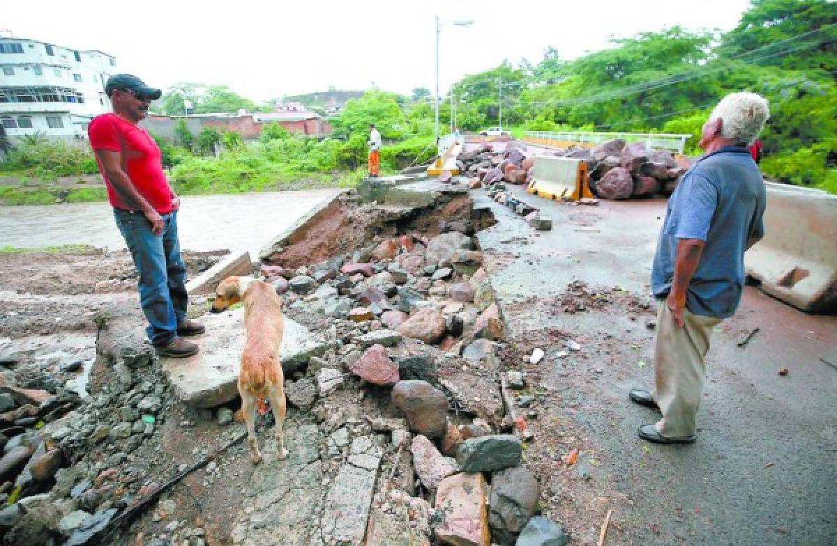 El Distrito Central bajo alerta amarilla debido a fuertes lluvias