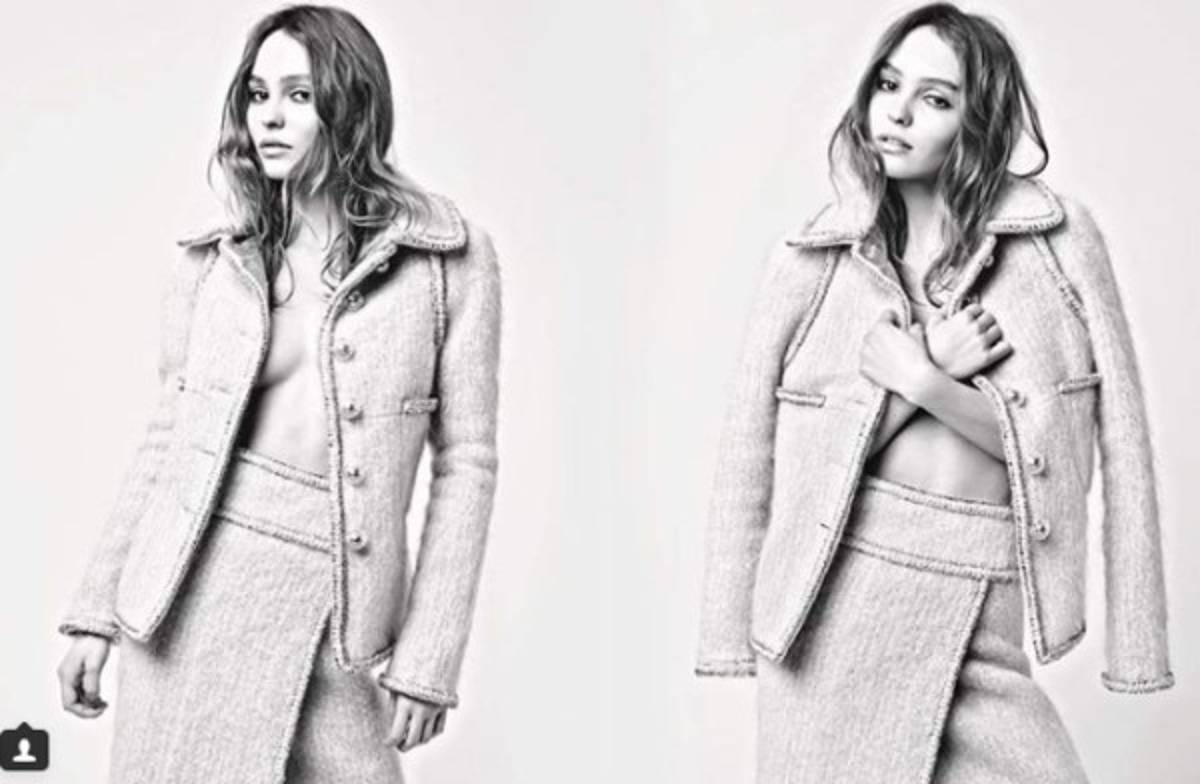 Atrevido topless de la hija de Johnny Depp deja a los seguidores de Instagram boquiabiertos