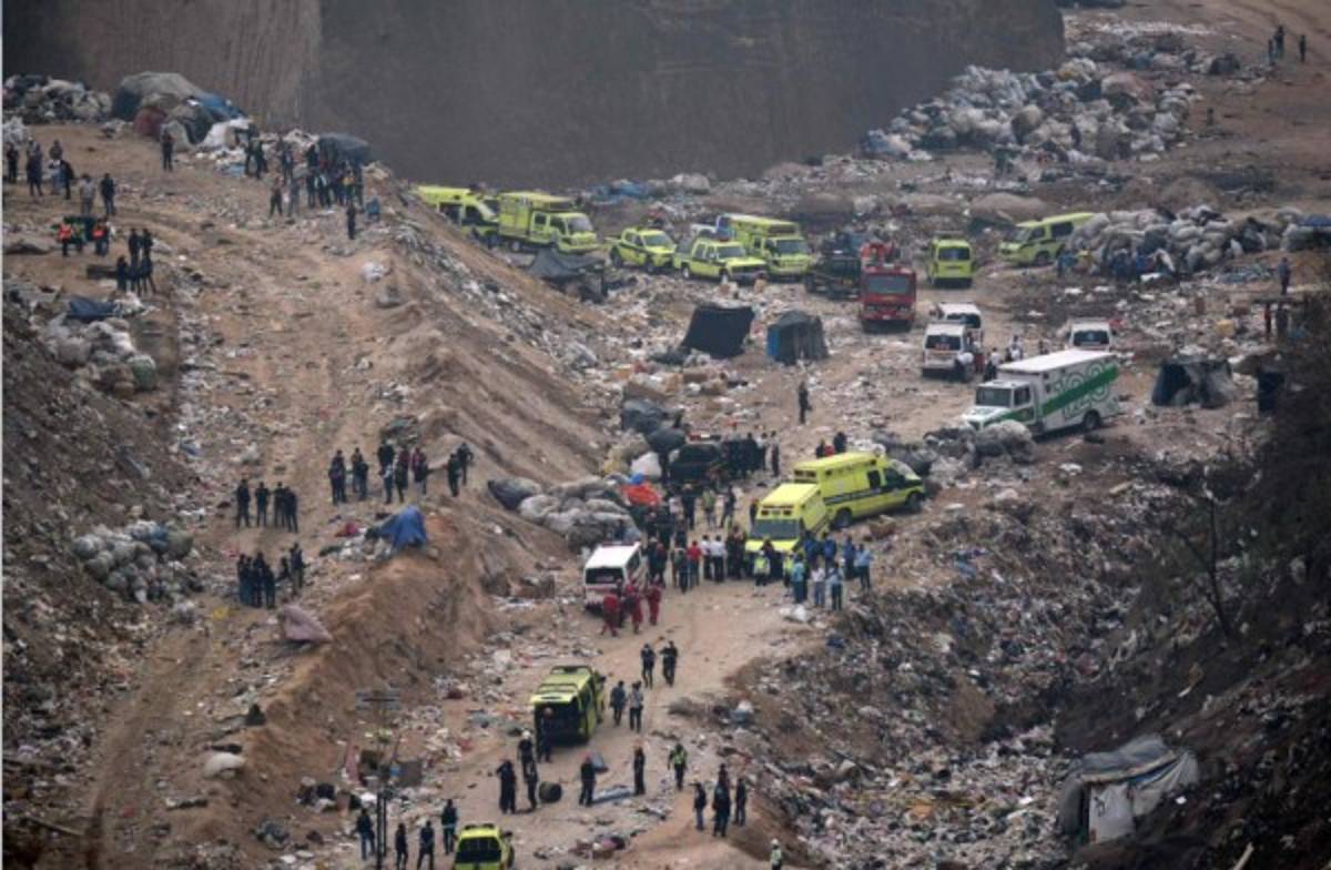 Al menos cuatro muertos y 15 heridos por alud en basurero de Guatemala