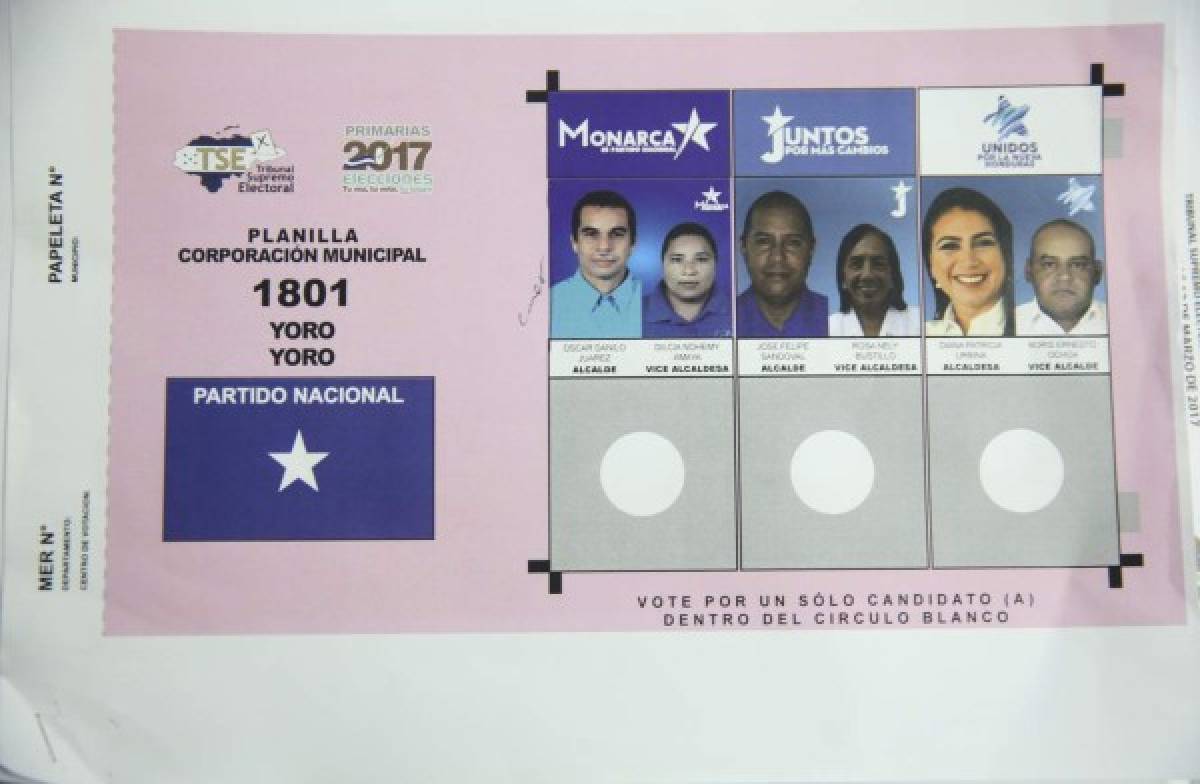 Honduras: ¿Cómo deberá votar el elector en las elecciones primarias?