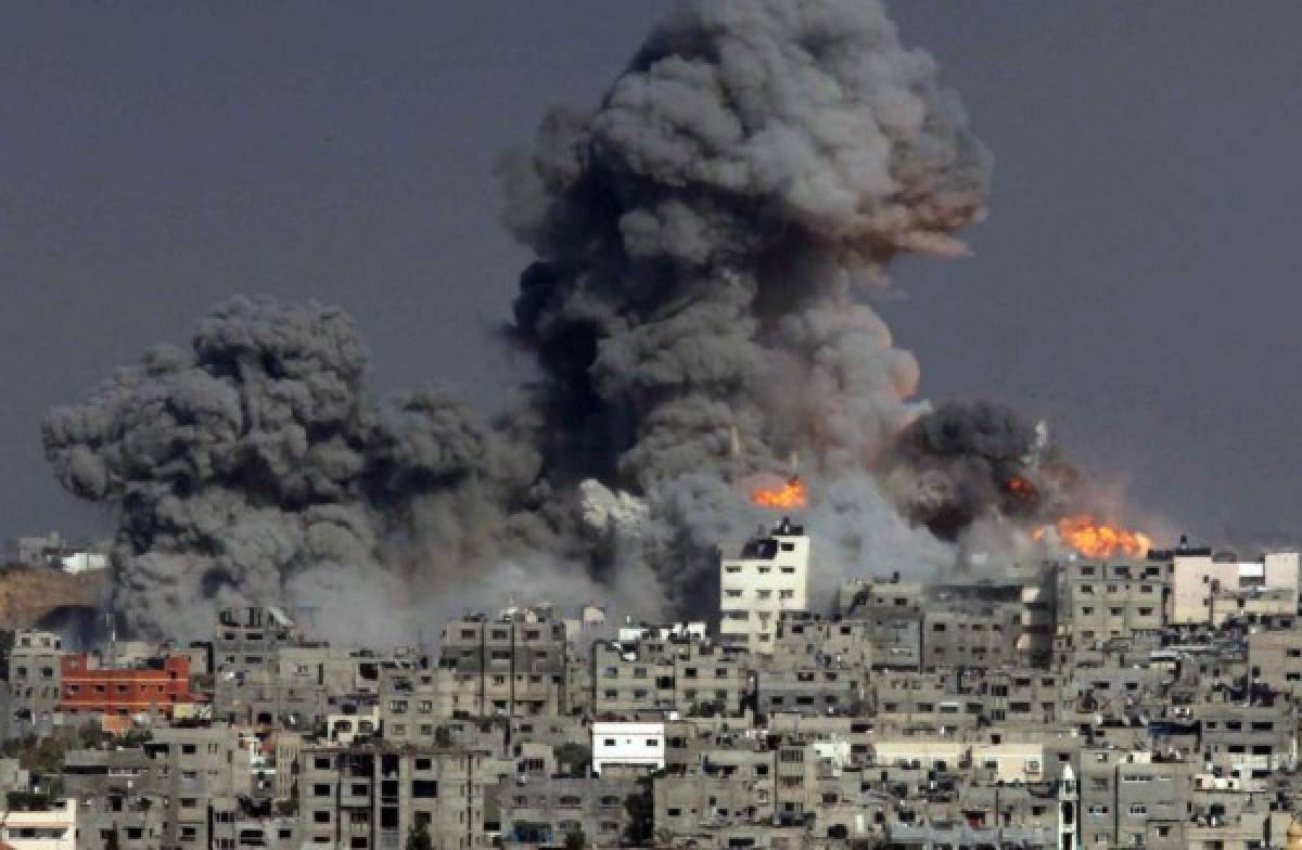 Diluvio de bombas israelíes sobre Gaza