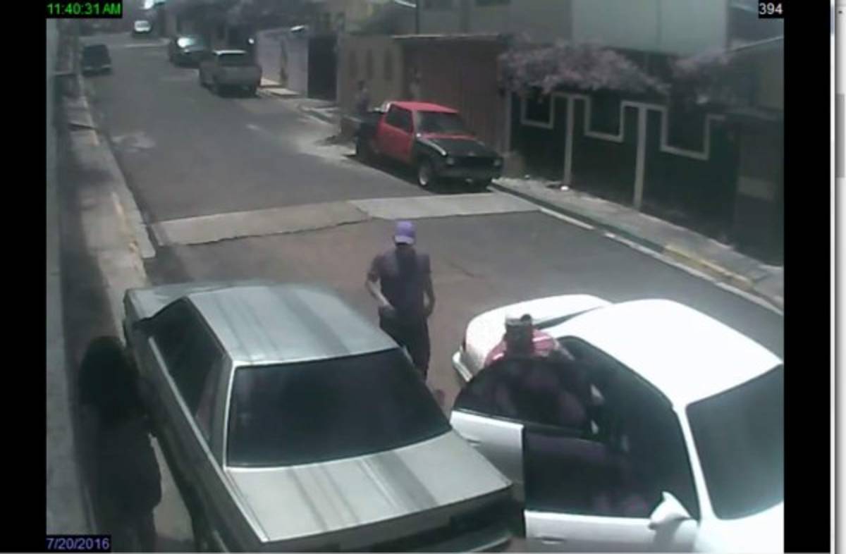 Video capta cómo asaltan en las calles de la capital de Honduras