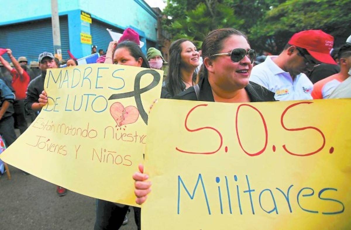 Mareros, sicarios y narcos detrás de protestas en San Pedro Sula