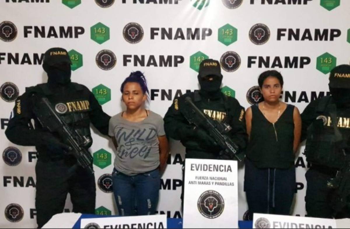 Capturan a pandilleras de la 18 encargadas de cobrar extorsión y quemar buses