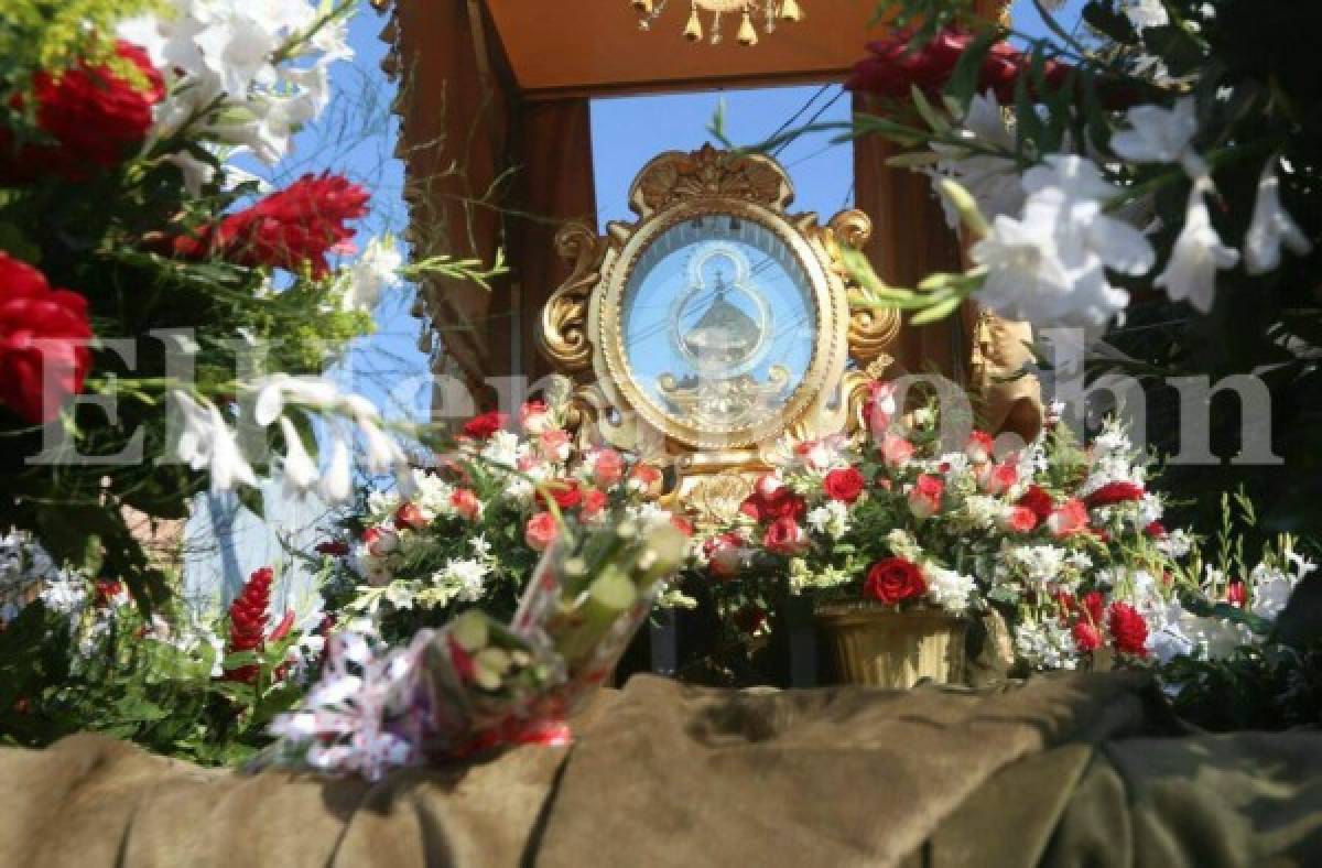 Honduras: Con peregrinación inicia novena en honor a la Virgen de Suyapa