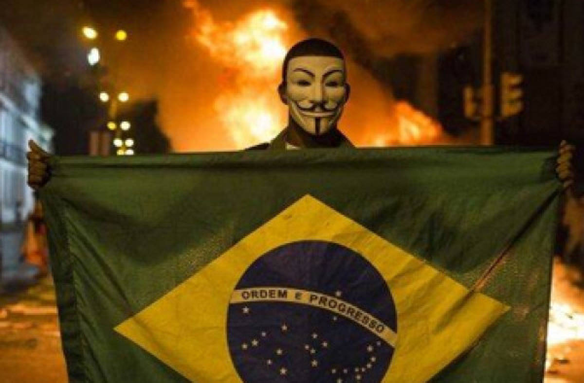 Anonymous Rio convoca otra manifestación