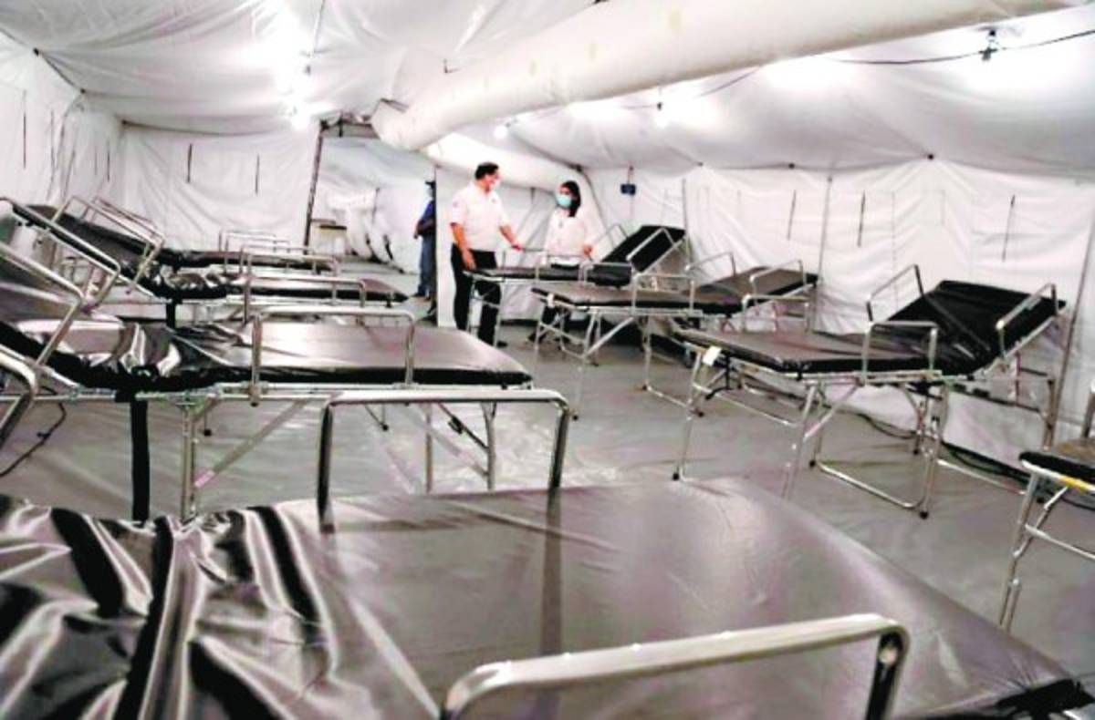 Coronavirus pone presión en hospitales de San Pedro Sula, con curva de casos en ascenso