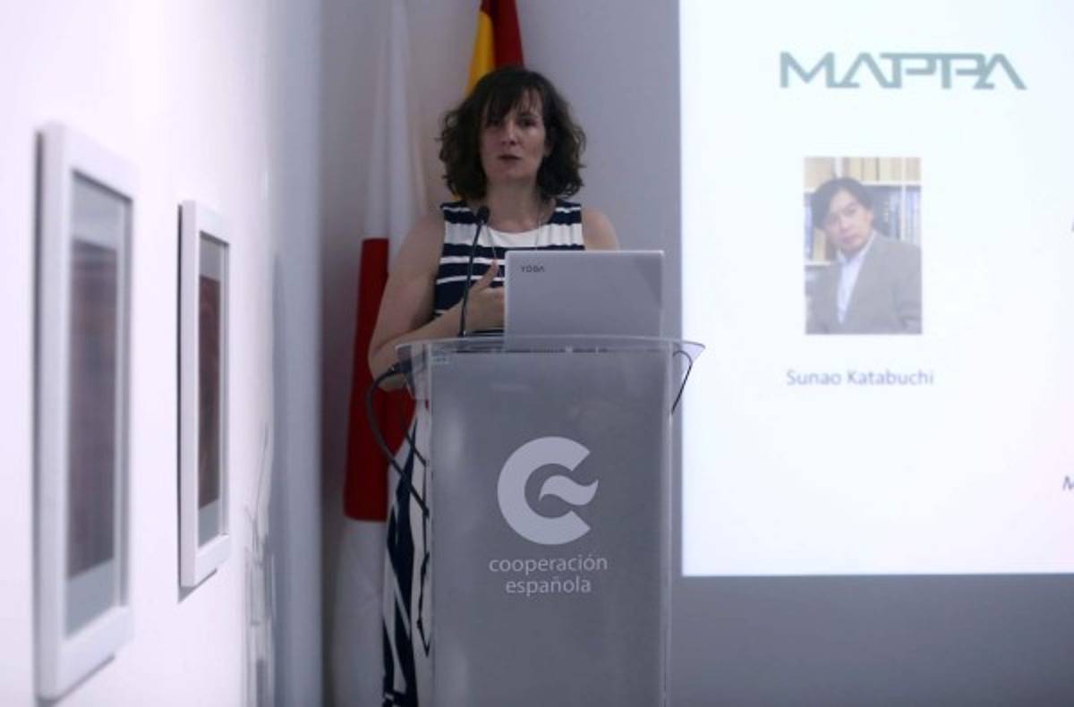 Laura Montero compartió sus conocimientos en animé