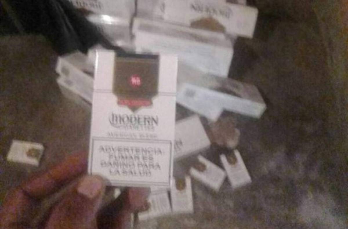 Honduras: Cigarros de contrabando, armas y dinero decomisan a la banda de Los Carrillo