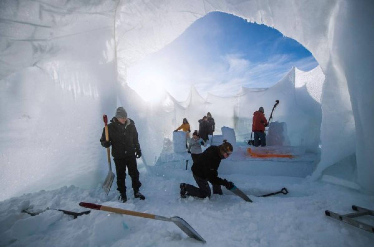 Festival de música con instrumentos de hielo en Noruega
