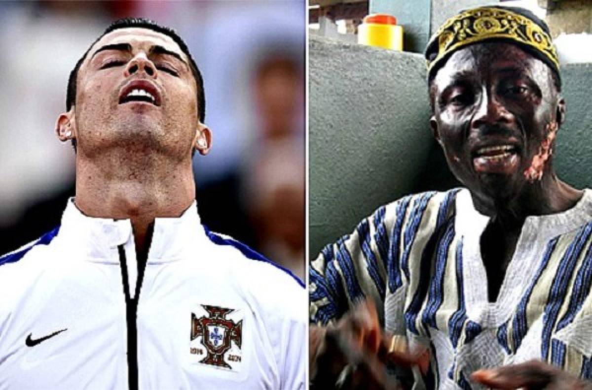 Brujo de Ghana asegura que causó la lesión de Cristiano Ronaldo