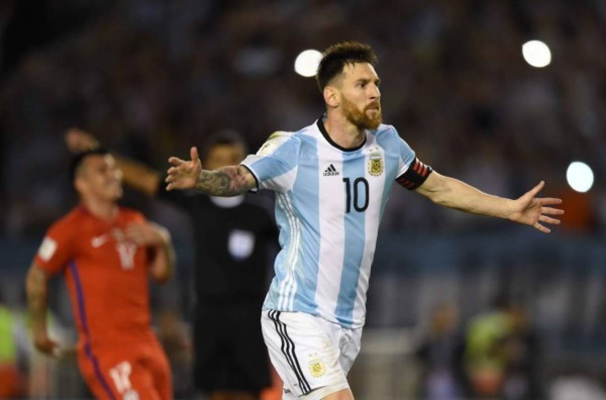 Argentina vence a Chile 1-0 y entra en zona clasificatoria al Mundial