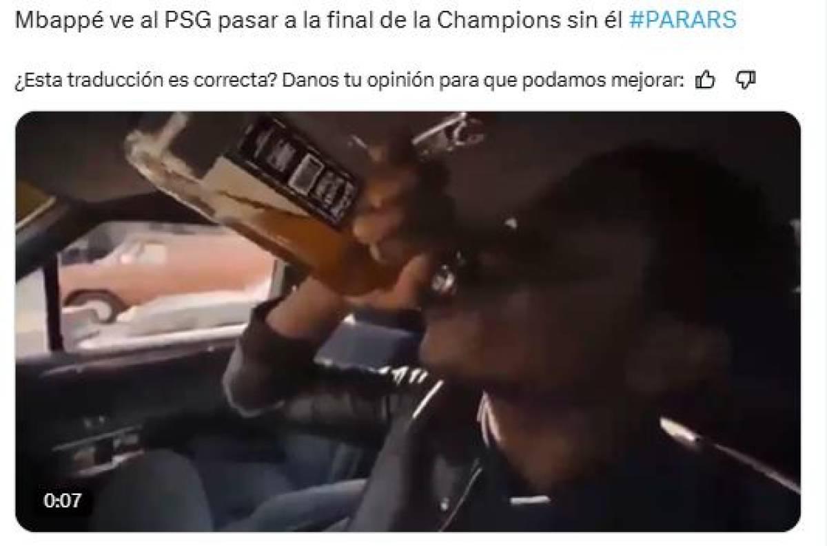 Burlas a Mbappé con divertidos memes luego de clasificación de PSG a la final de Champions