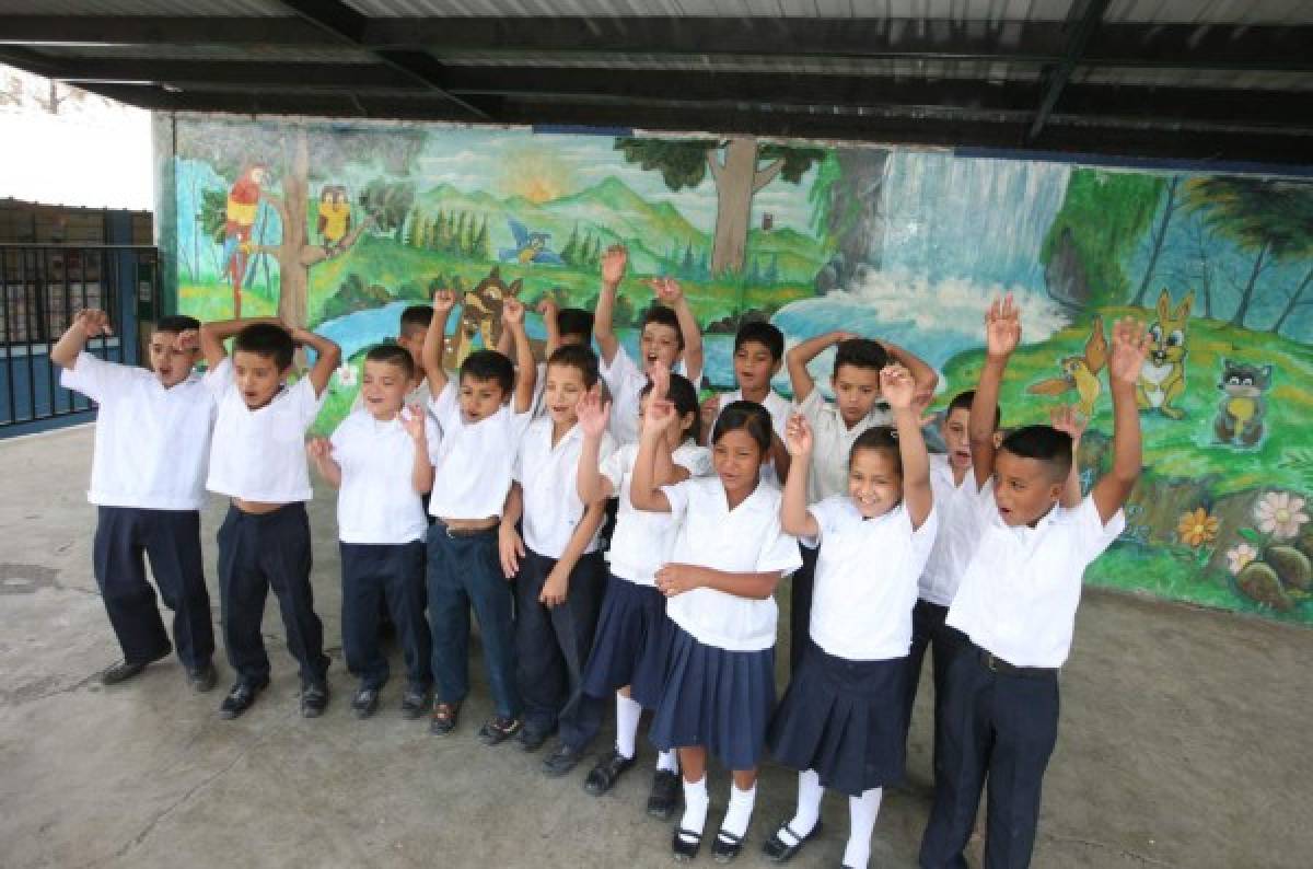 El reto ecológico cautiva a diez centros escolares de la capital de Honduras