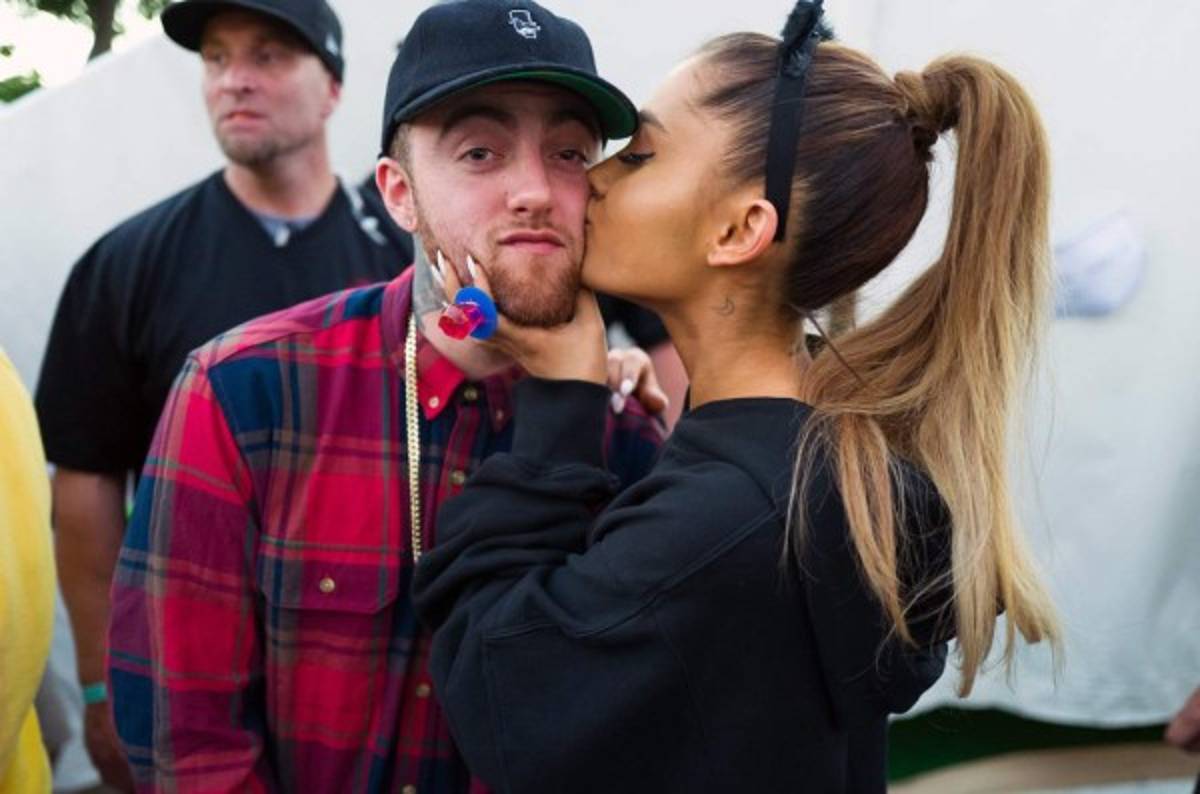 Mac miller felicita a ariana grande
