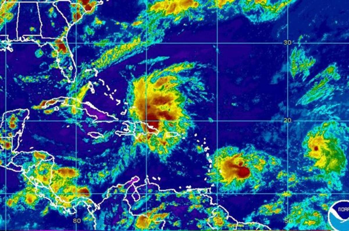 Fuertes lluvias en Honduras por paso de la tormenta Harvey
