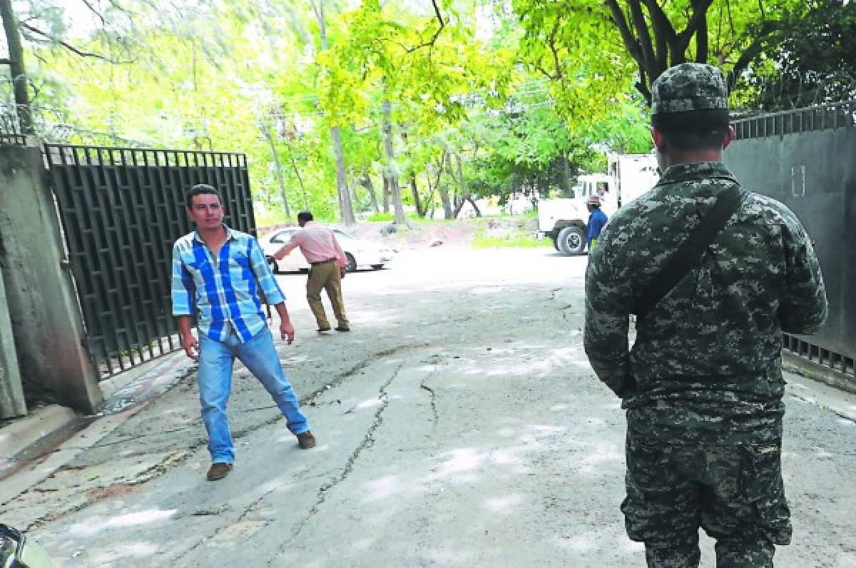 El instituto Técnico Honduras también permanece militarizado